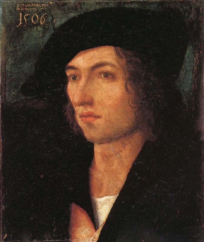BURGKMAIR, Hans Portrait of a Man Sweden oil painting art